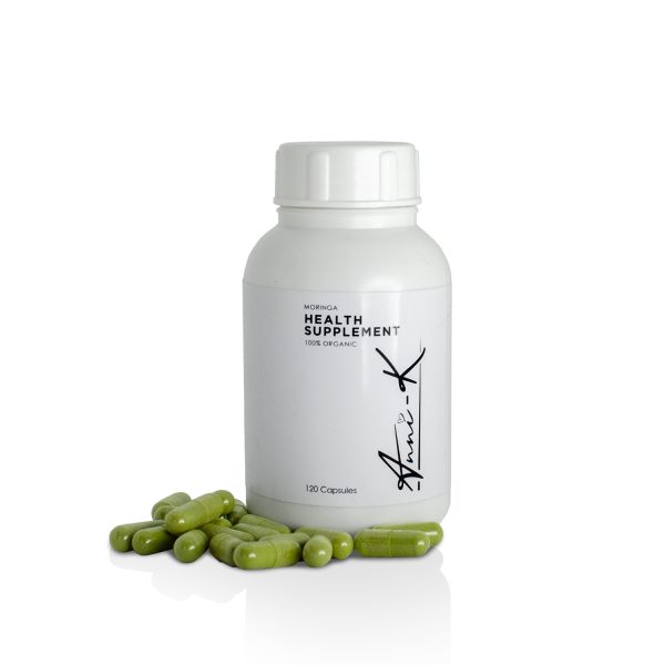 Moringa Organic Health Supplement 120 Capsules