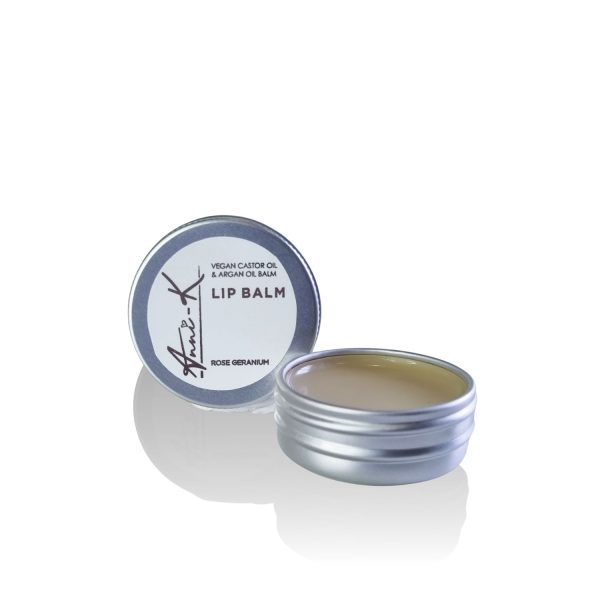 Vegan Castor Oil & Argan Oil Lip Balm 15ml